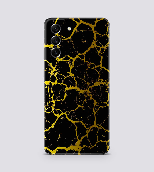Samsung Galaxy S21 Fe | Golden Delta | 3D Texture