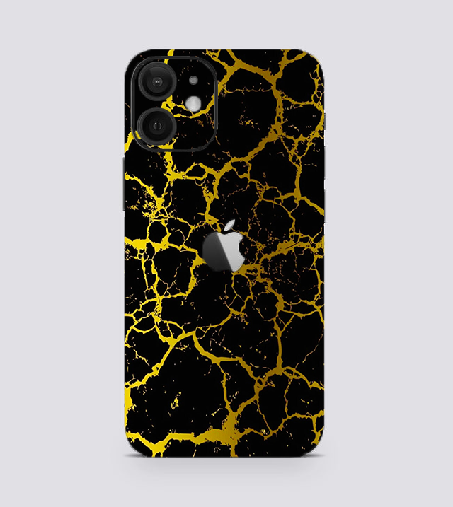 iPhone 12 mini | Golden Delta | 3D Texture