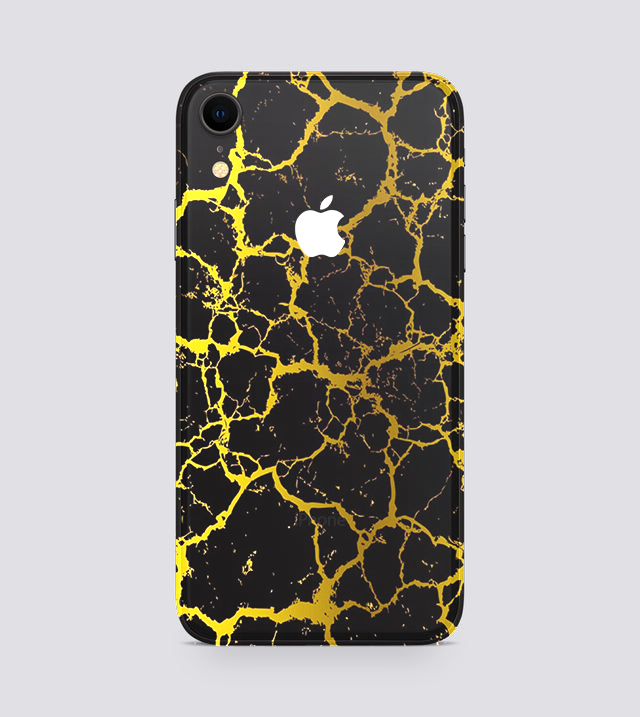 iPhone XR | Golden Delta | 3D Texture