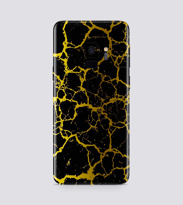 Samsung Galaxy S9 Plus | Golden Delta | 3D Texture