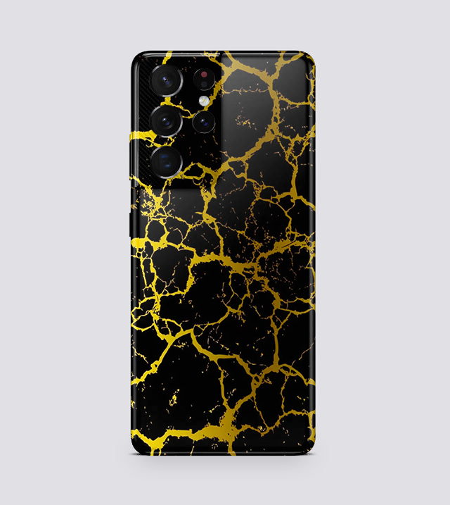 Samsung Galaxy S21 Ultra | Golden Delta | 3D Texture