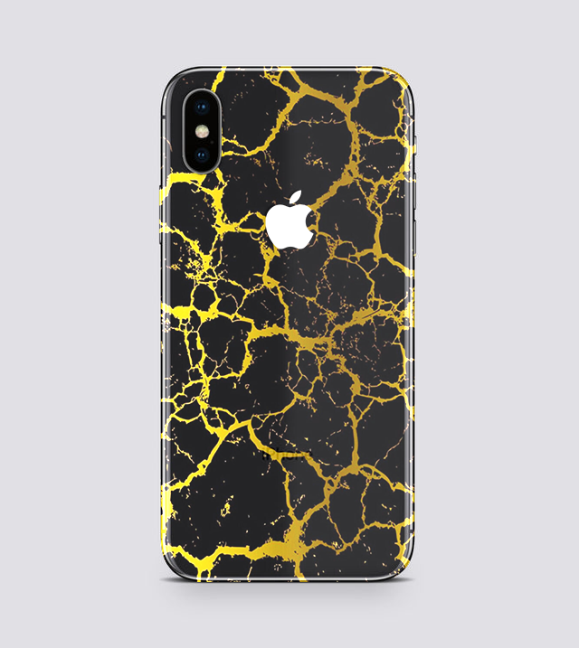 iPhone X | Golden Delta | 3D Texture