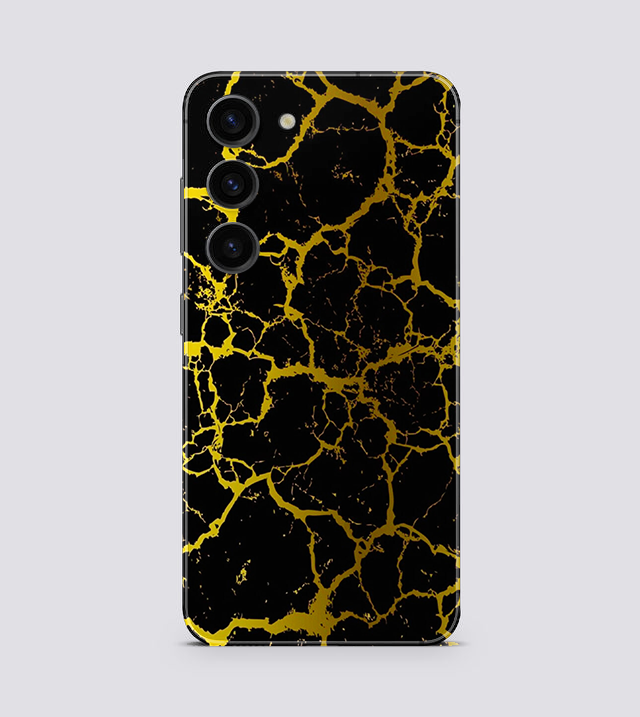 Samsung Galaxy S23 | Golden Delta | 3D Texture