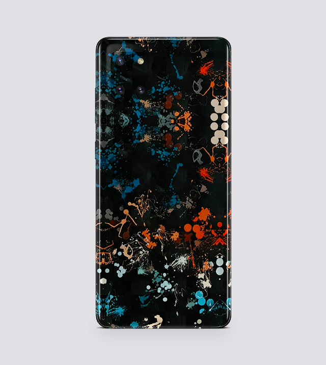 Samsung Galaxy Note 10 Lite | Caveman Art | 3D Texture