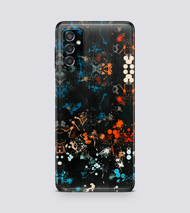 Samsung Galaxy M52 | Caveman Art | 3D Texture