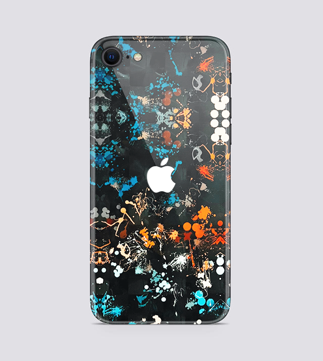 iPhone SE-2022 | Caveman Art | 3D Texture