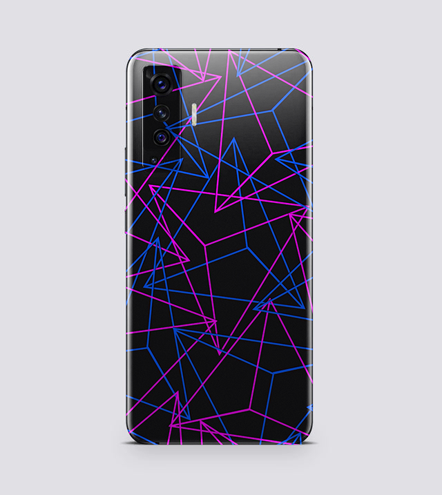 Vivo X50 | Neon Nexus | 3D Texture