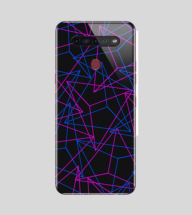 LG K51S | Neon Nexus | 3D Texture