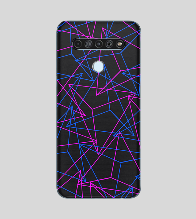 LG Q61 | Neon Nexus | 3D Texture