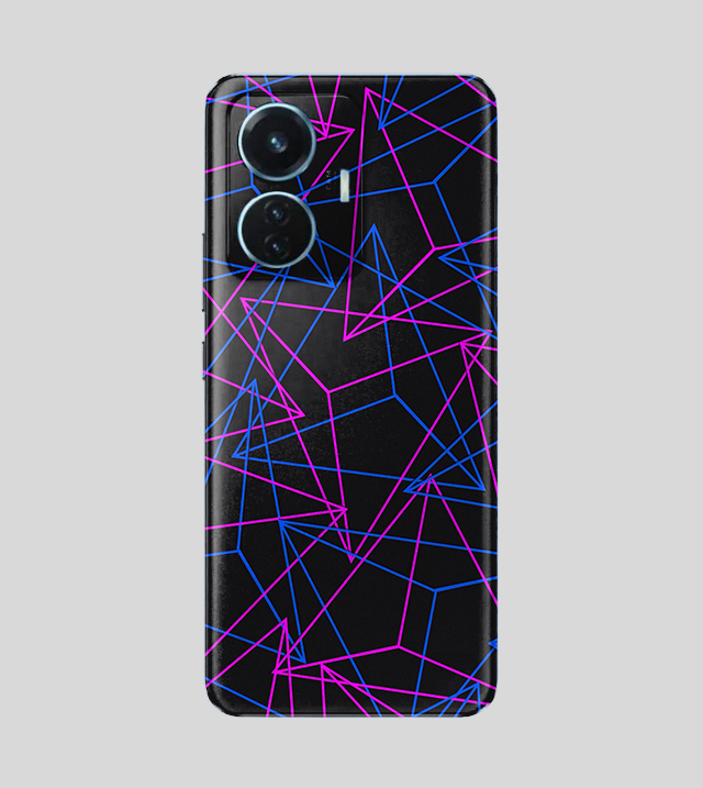 Vivo T1 44W | Neon Nexus | 3D Texture