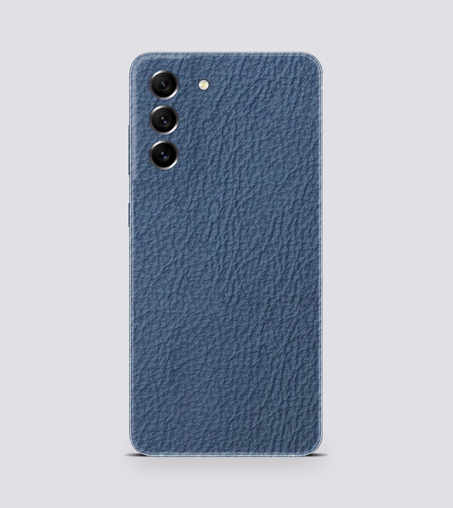 Samsung Galaxy S21 Fe | Cerulean Hide | Leather Texture