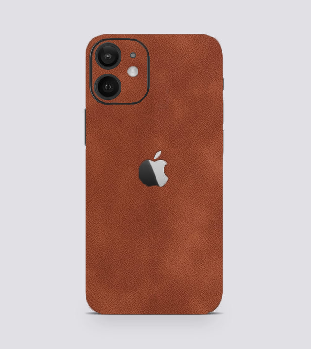 iPhone 12 mini | Mocha Tan | Leather Texture