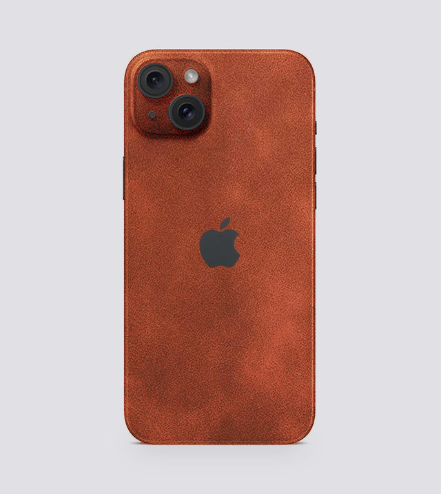 iPhone 15 | Mocha Tan | Leather Texture