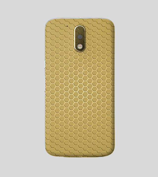 Motorola Moto G4 Plus | Golden Desire | Honeycomb Texture