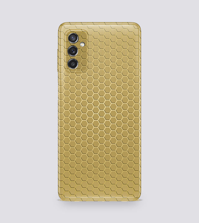 Samsung Galaxy M52 | Golden Desire | Honeycomb Texture