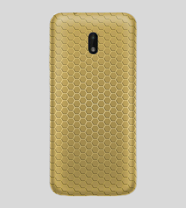 Nokia C1 Plus | Golden Desire | Honeycomb Texture