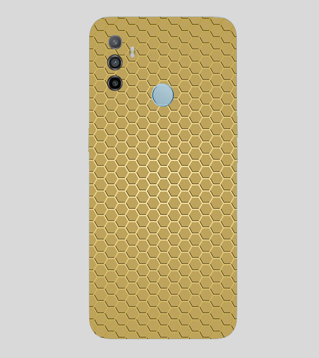 Oppo A53 | Golden Desire | Honeycomb Texture