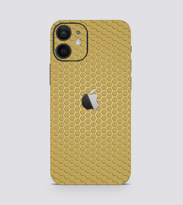 iPhone 12 mini | Golden Desire | Honeycomb Texture