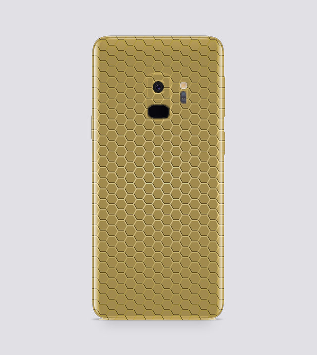 Samsung Galaxy S9 Plus | Golden Desire | Honeycomb Texture