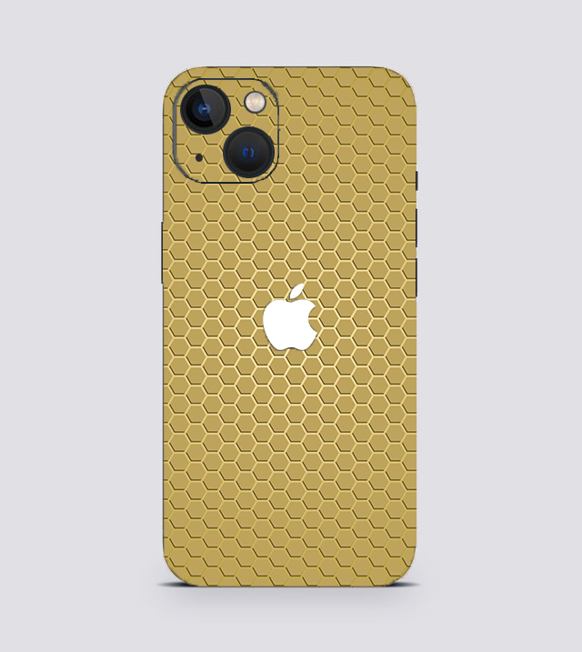 iPhone 13 | Golden Desire | Honeycomb Texture