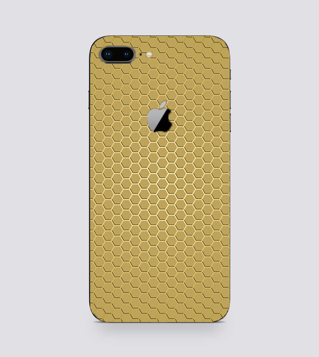 iPhone 8 Plus | Golden Desire | Honeycomb Texture