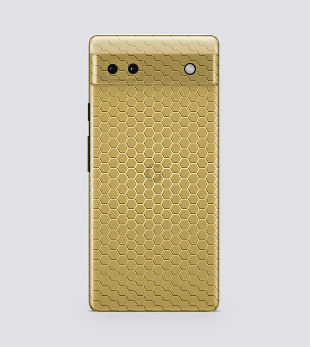 Google Pixel 7A | Golden Desire | Honeycomb Texture
