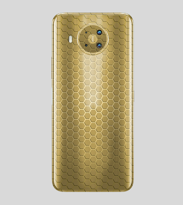 Nokia 8.3 | Golden Desire | Honeycomb Texture