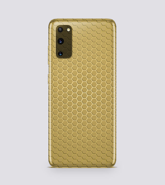 Samsung Galaxy S20 Plus | Golden Desire | Honeycomb Texture