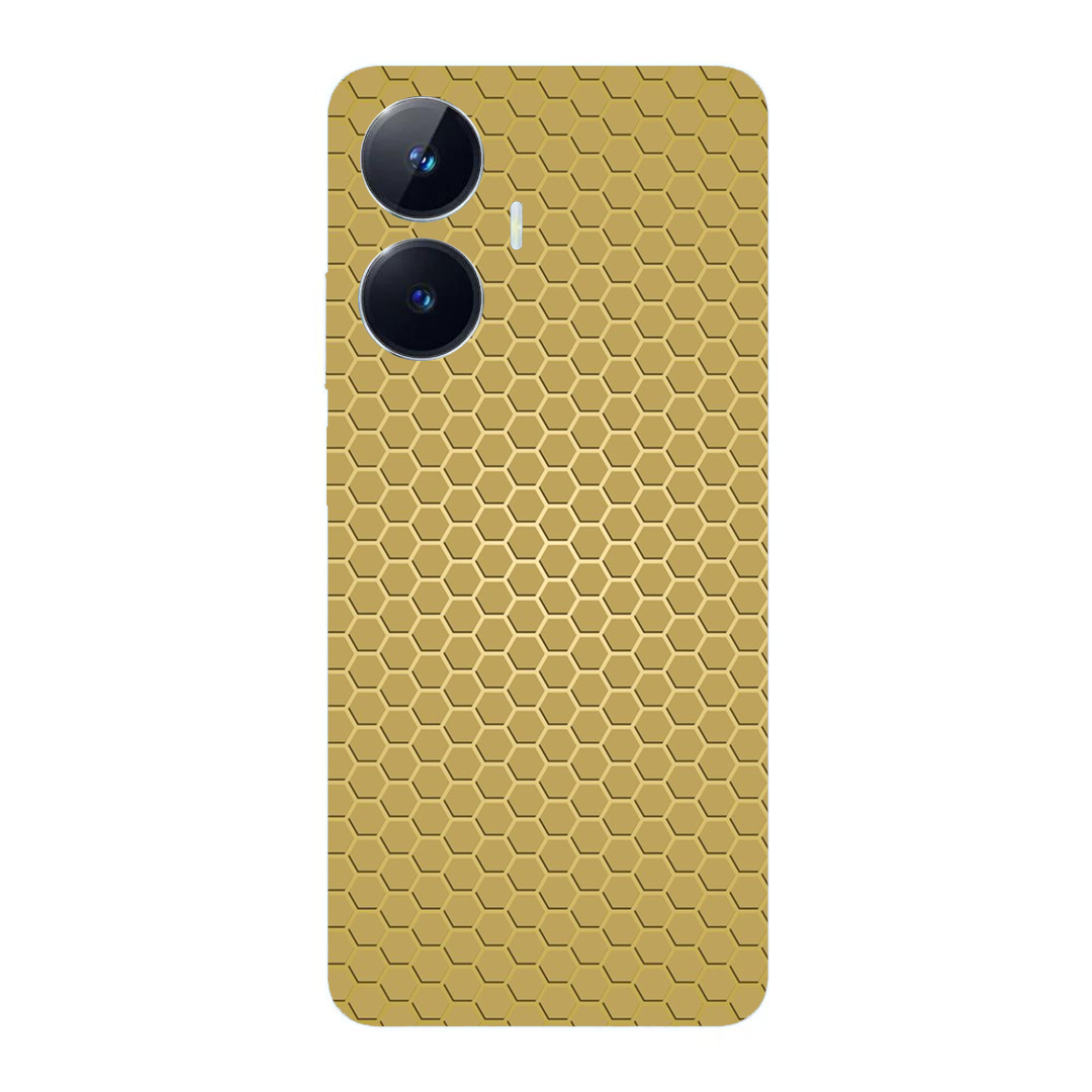 Realme Narzo N55 | Golden Desire | Honeycomb Texture