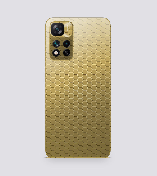 Xiaomi Mi 11i | Golden Desire | Honeycomb Texture