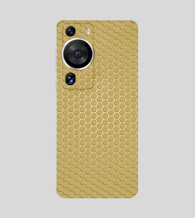 Huawei P60 | Golden Desire | Honeycomb Texture