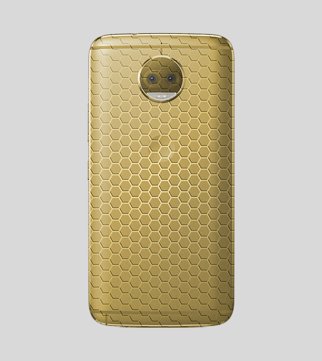 Motorola Moto G5 S | Golden Desire | Honeycomb Texture