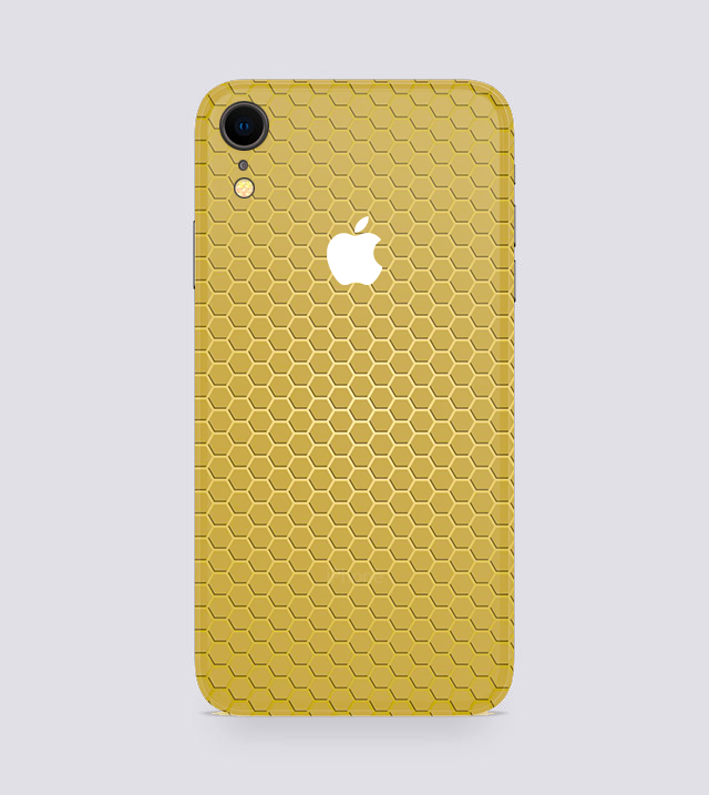 iPhone XR | Golden Desire | Honeycomb Texture