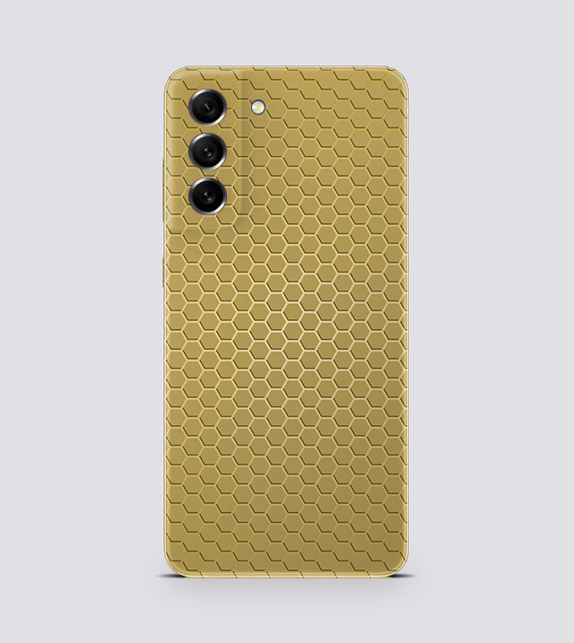 Samsung Galaxy S21 Fe | Golden Desire | Honeycomb Texture