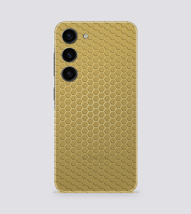 Samsung Galaxy S23 | Golden Desire | Honeycomb Texture