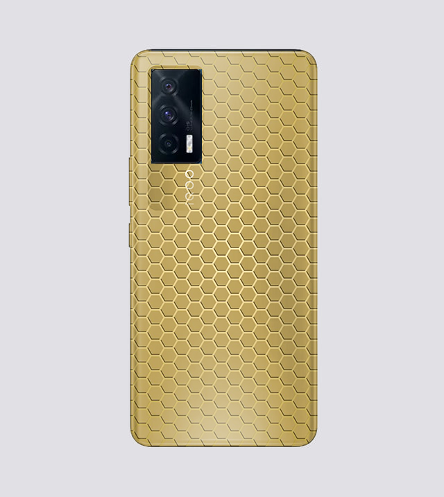 iQOO Neo 5 | Golden Desire | Honeycomb Texture