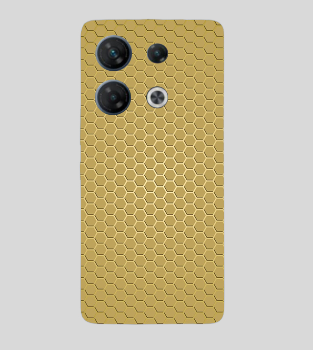 Infinix GT 10 Pro | Golden Desire | Honeycomb Texture