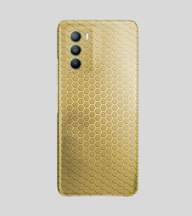Vivo T1 | Golden Desire | Honeycomb Texture
