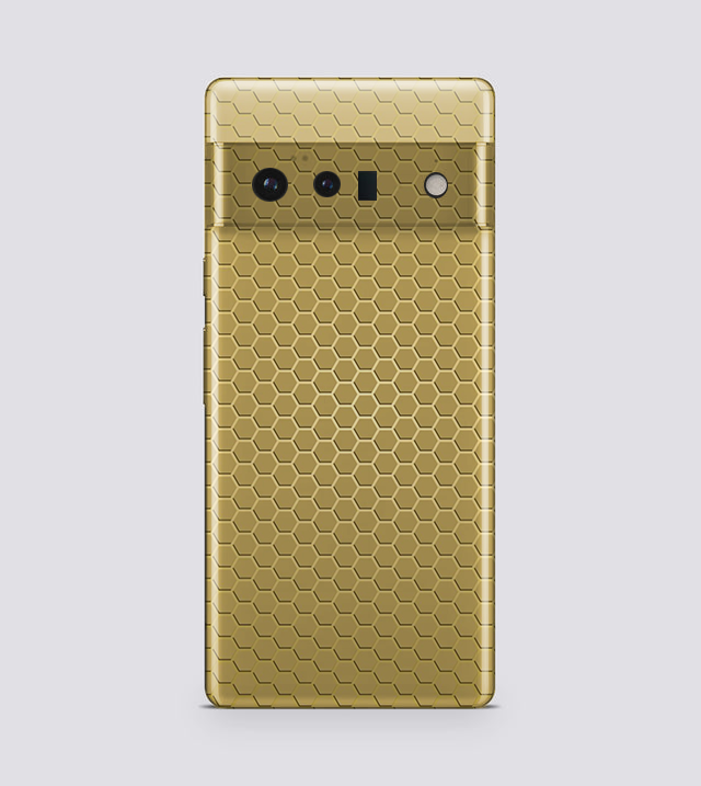 Google Pixel 6 Pro | Golden Desire | Honeycomb Texture