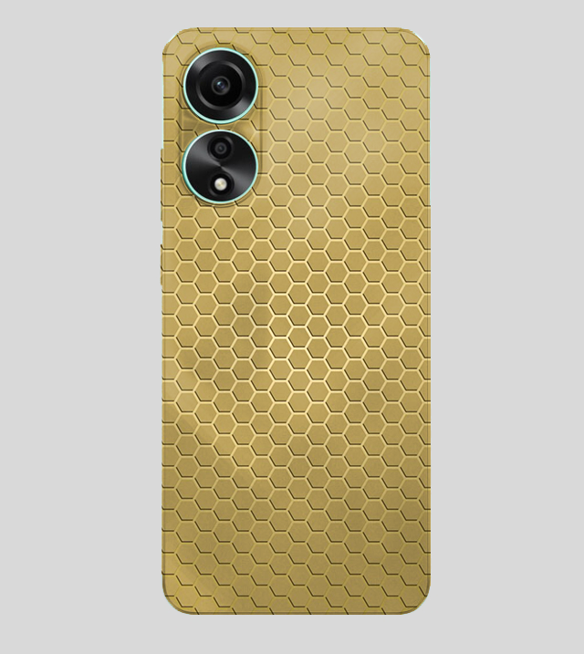Oppo F23 | Golden Desire | Honeycomb Texture