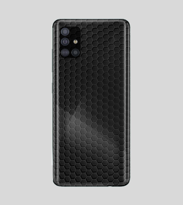 Samsung Galaxy A51 | Dark Desire | Honeycomb Texture