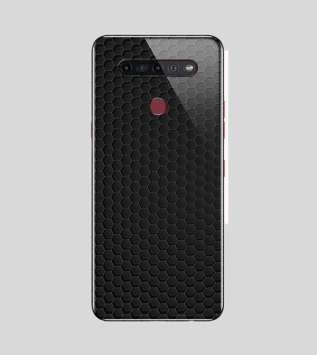 LG K51S | Dark Desire | Honeycomb Texture