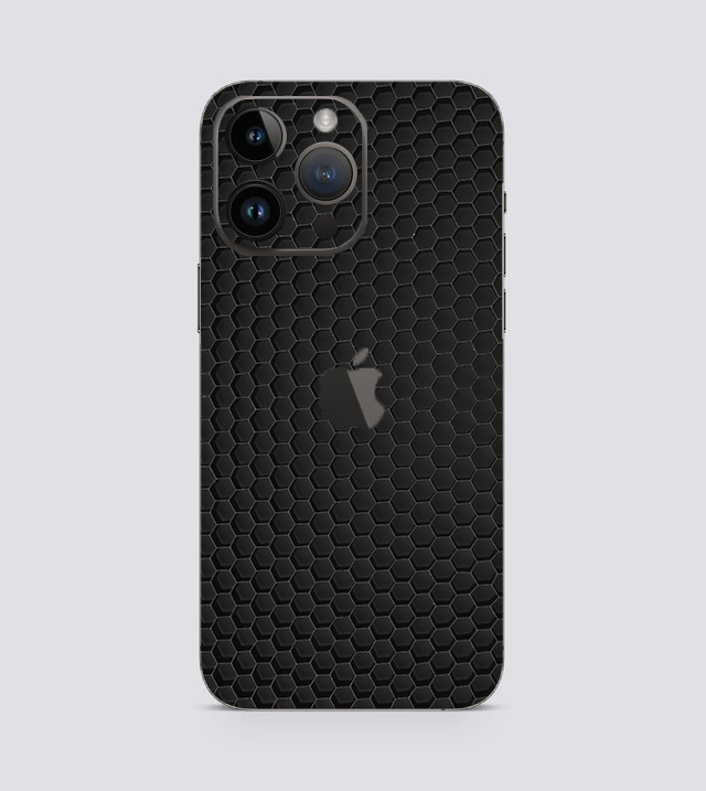 iPhone 14 Pro | Dark Desire | Honeycomb Texture