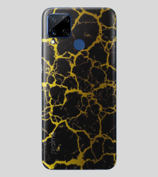 Realme C15 | Golden Delta | 3D Texture