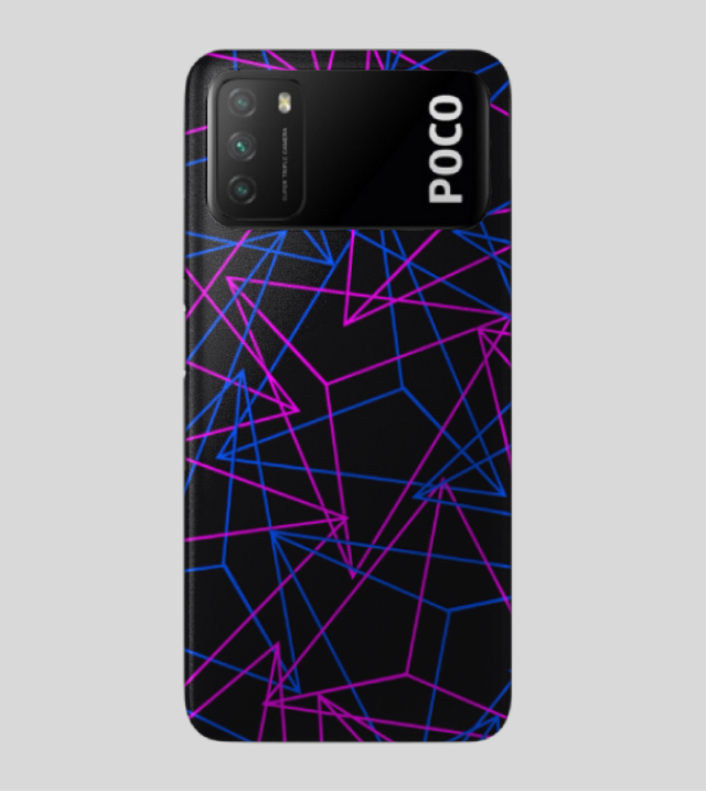 POCO M3 | Neon Nexus | 3D Texture