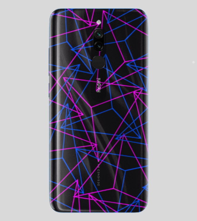 Redmi 8 | Neon Nexus | 3D Texture