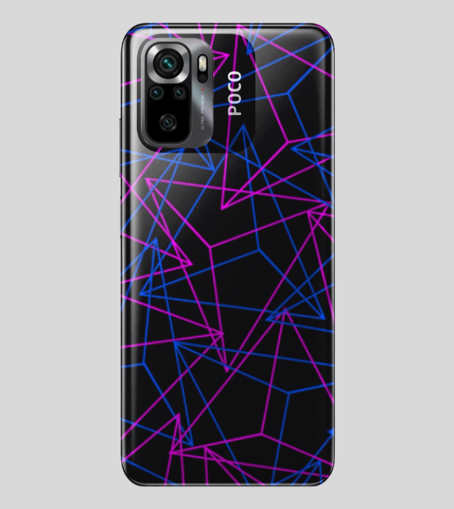 POCO M5 | Neon Nexus | 3D Texture