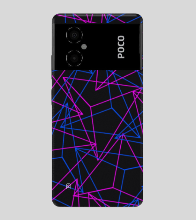 POCO M4 | Neon Nexus | 3D Texture