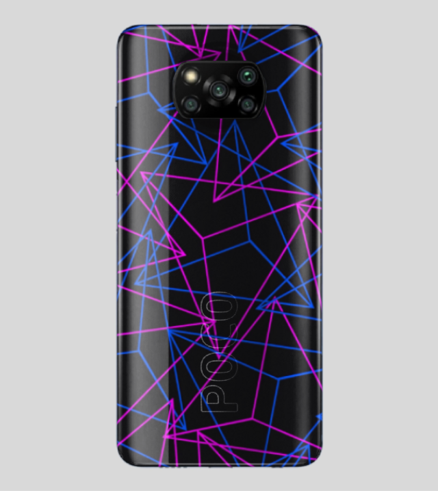 Poco X3 Pro | Neon Nexus | 3D Texture