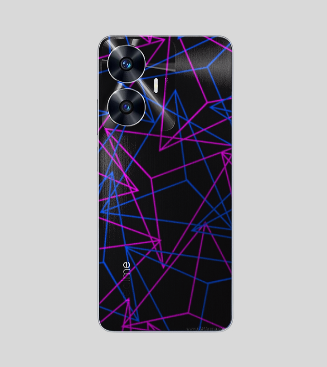 Realme C55 | Neon Nexus | 3D Texture